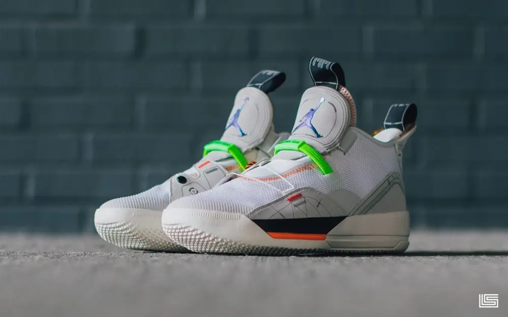 Giày Nike Jordan XXXIII Vast Grey AQ9244-004 - Ảnh 4