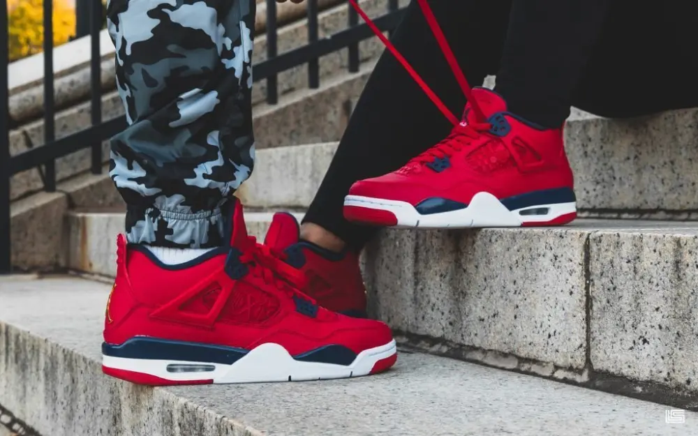 Giày Nike Air Jordan 4 Retro 'FIBA' CI1184-617 - Ảnh 6