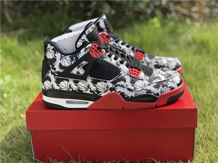 Giày Nike Air Jordan 4 Retro 'Tattoo' BQ0897-006 - Ảnh 4