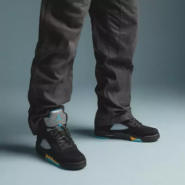 Giày Nike Air Jordan 5 Retro 'Aqua' DD0587-047 - Ảnh 4