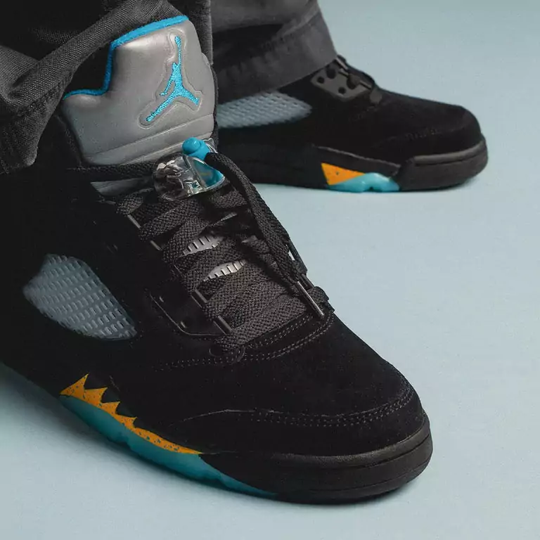 Giày Nike Air Jordan 5 Retro 'Aqua' DD0587-047 - Ảnh 5