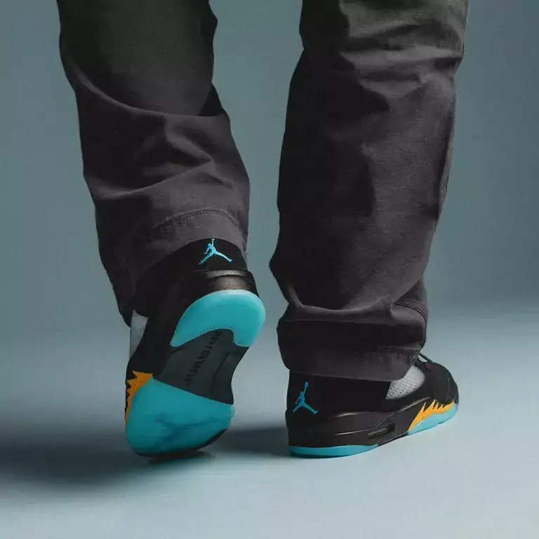 Giày Nike Air Jordan 5 Retro 'Aqua' DD0587-047 - Ảnh 3
