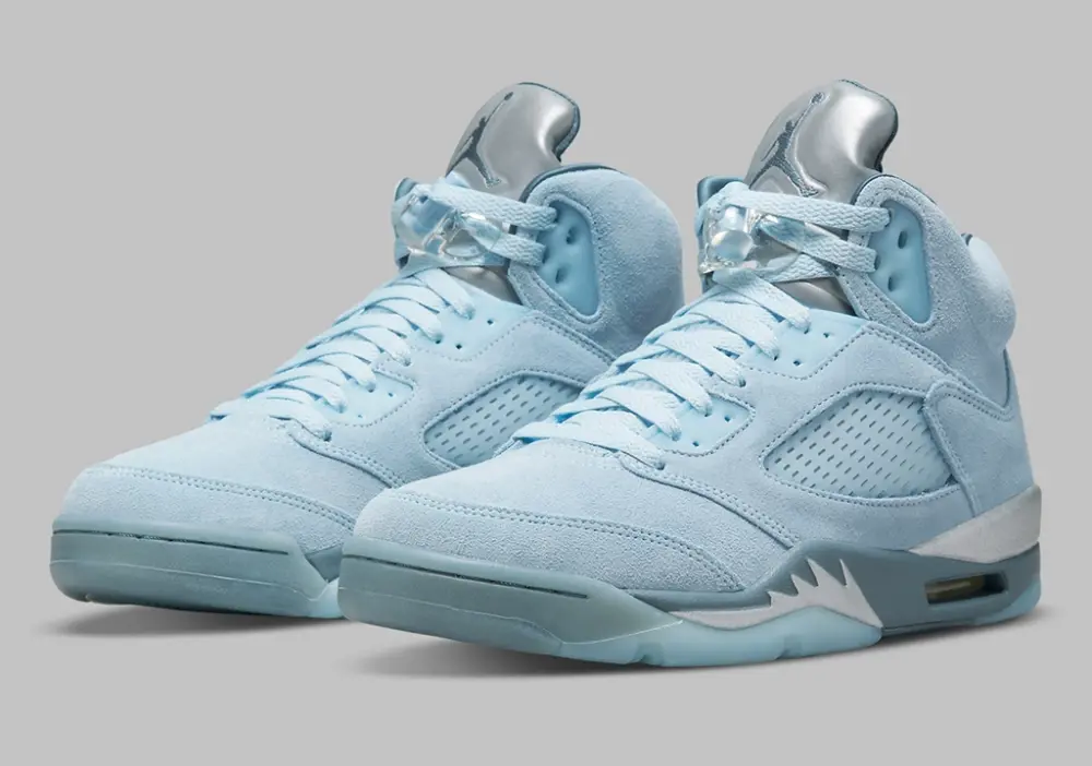 Giày Nike Wmns Air Jordan 5 Retro 'Blue Bird' DD9336-400 - Ảnh 3