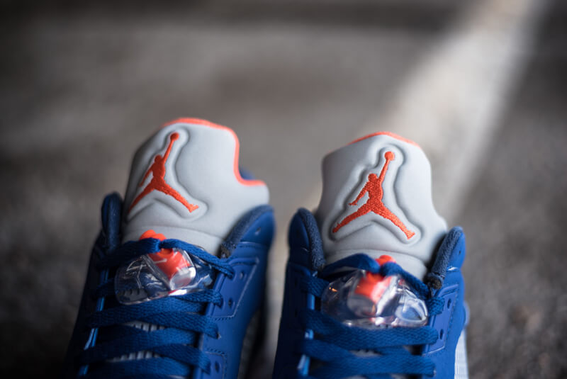 Giày Nike Air Jordan 5 Retro Low 'Knicks' 819171-417 - Ảnh 6