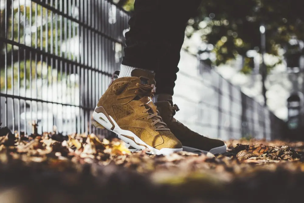 Giày Nike Air Jordan 6 Retro "Wheat" 384664-705 - Ảnh 7