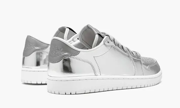 Giày Nike Air Jordan 1 Retro Low OG Pinnacle 'Metallic Silver' 852549-003 - Ảnh 3