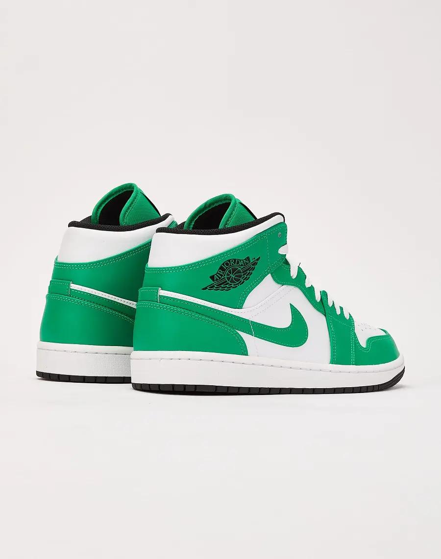Giày Nike Air Jordan 1 Mid 'Lucky Green' DQ8426-301 - Ảnh 7