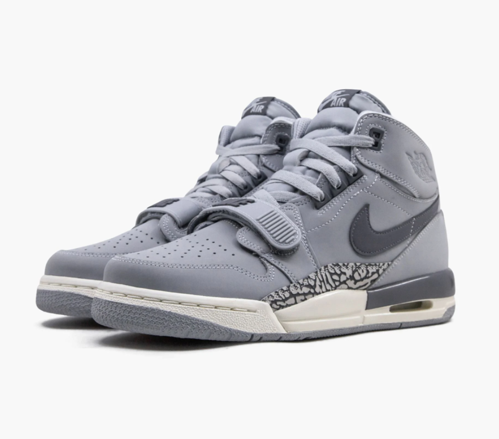 Giày Nike Jordan Legacy 312 GS 'Wolf Grey' AT4040-002 - Ảnh 3