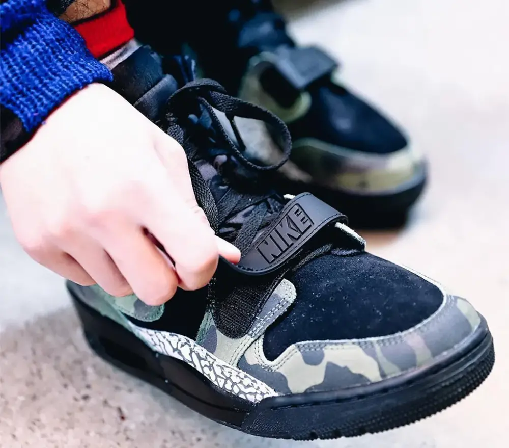 Giày Nike Jordan Legacy 312 'Black Camo Green' AV3922-003 - Ảnh 4