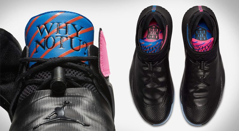 Giày Nike Air Jordan Why Not Zer0.1 Black Pink Blast AA2510-024 - Ảnh 3