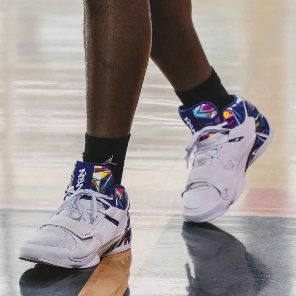 Giày Nike Air Jordan Zion 2 GS 'Hope Diamond' DO9514-467 - Ảnh 4