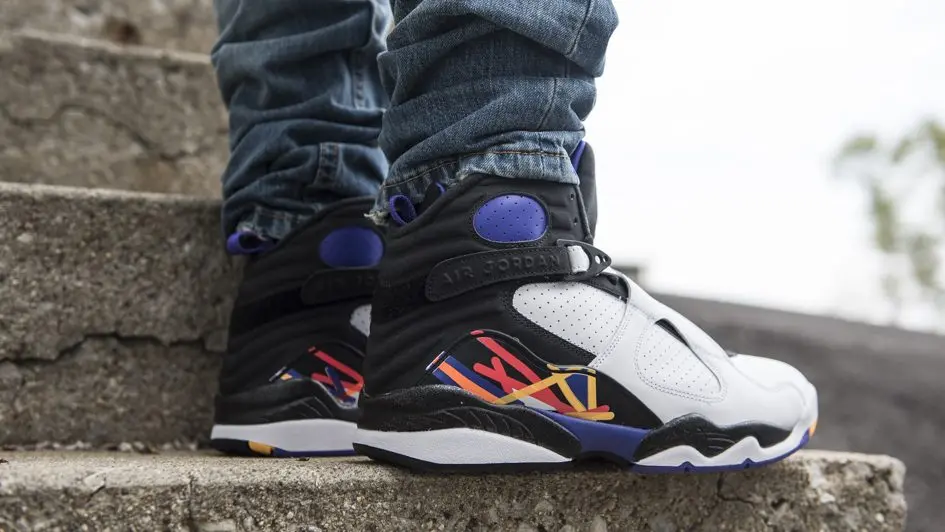 Giày Nike Air Jordan 8 Retro 'Three Peat' 305368-142 - Ảnh 4