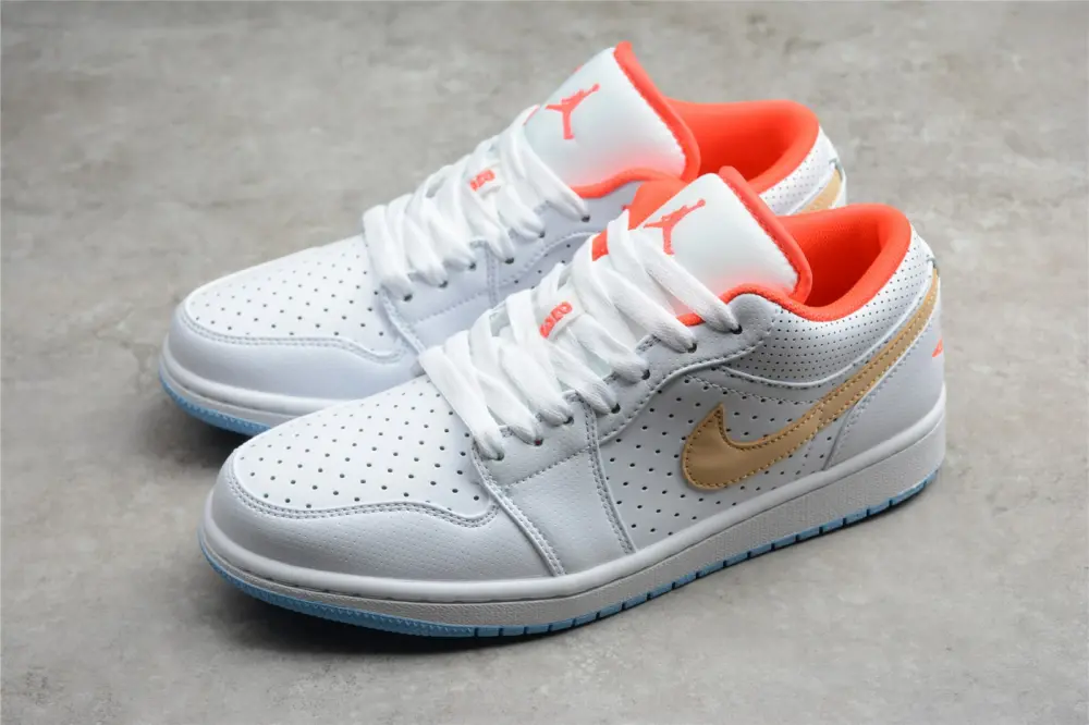 Giày Nike Wmns Air Jordan 1 Low SE 'White Sesame' DC9509-100 - Ảnh 3