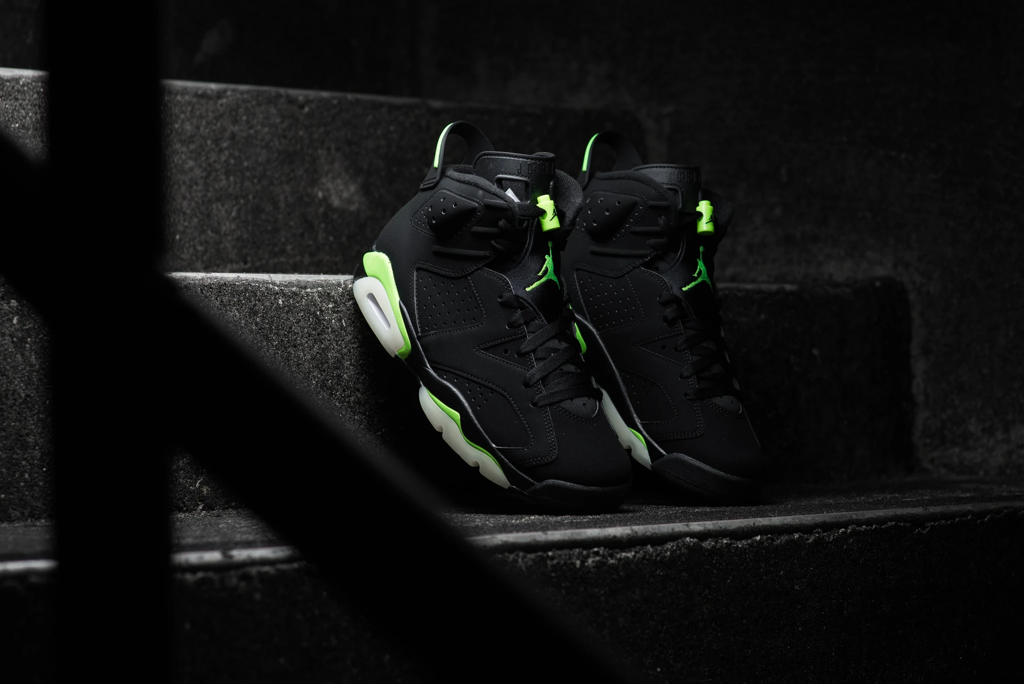 Giày Nike Air Jordan 6 Retro 'Electric Green' CT8529-003 - Ảnh 4