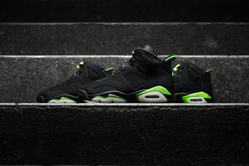 Giày Nike Air Jordan 6 Retro 'Electric Green' CT8529-003 - Ảnh 3