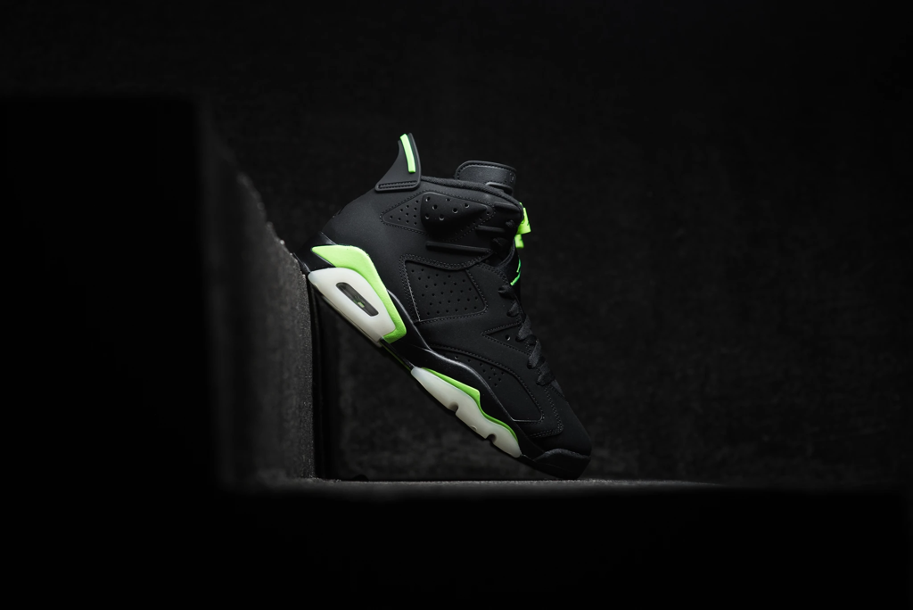 Giày Nike Air Jordan 6 Retro 'Electric Green' CT8529-003 - Ảnh 6