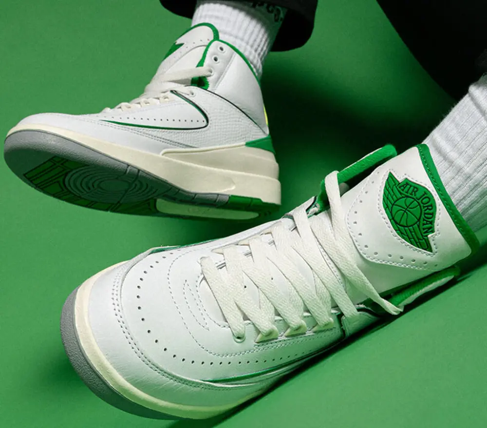 Giày Nike Jordan 2 Retro 'Lucky Green' DQ8562-103 - Ảnh 4
