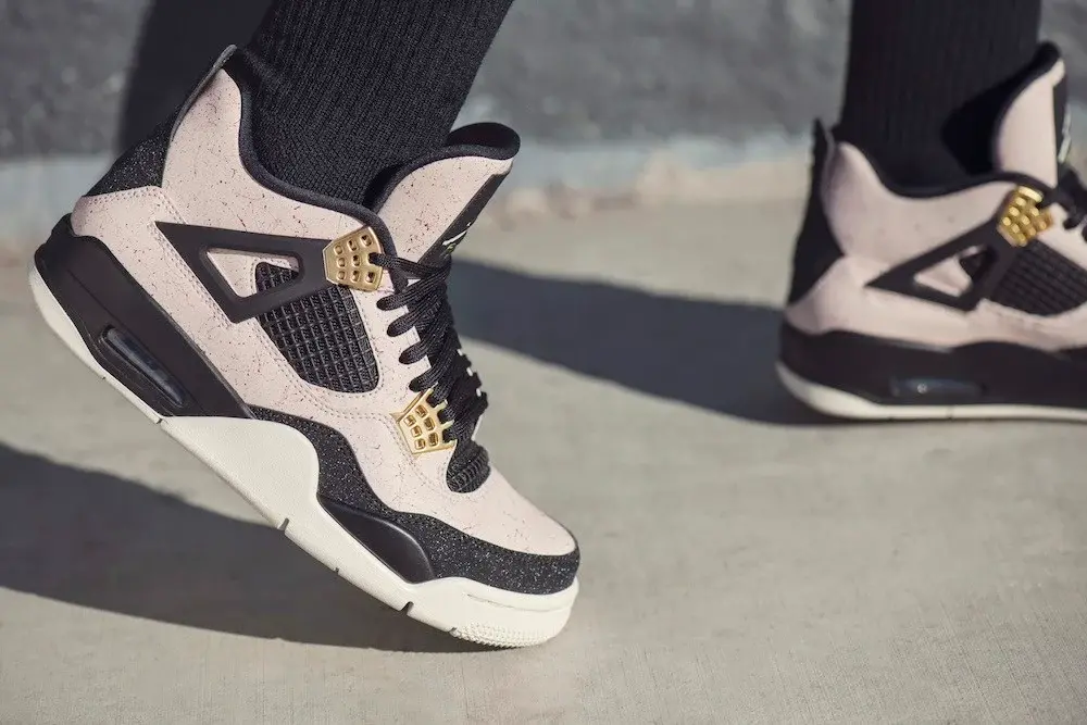 Giày Nike Wmns Air Jordan 4 Retro 'Splatter' AQ9129-601 - Ảnh 6