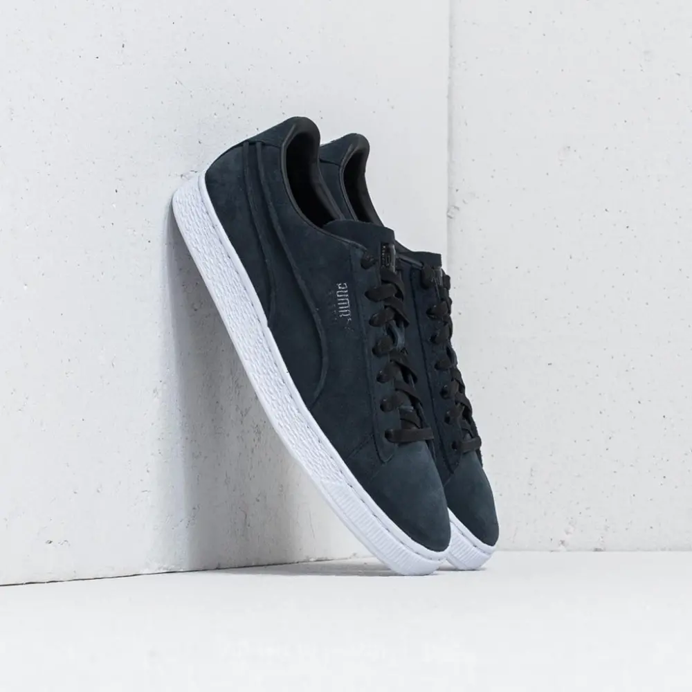 Giày Puma Suede Classic Exposed Seams 'Black' 365348-01 - Ảnh 4