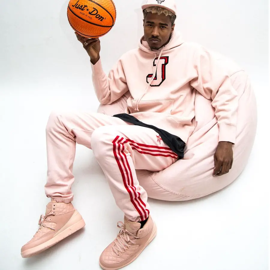 Giày Nike Just Don x Air Jordan 2 Retro GG 'Arctic Orange' 923840-805 - Ảnh 6