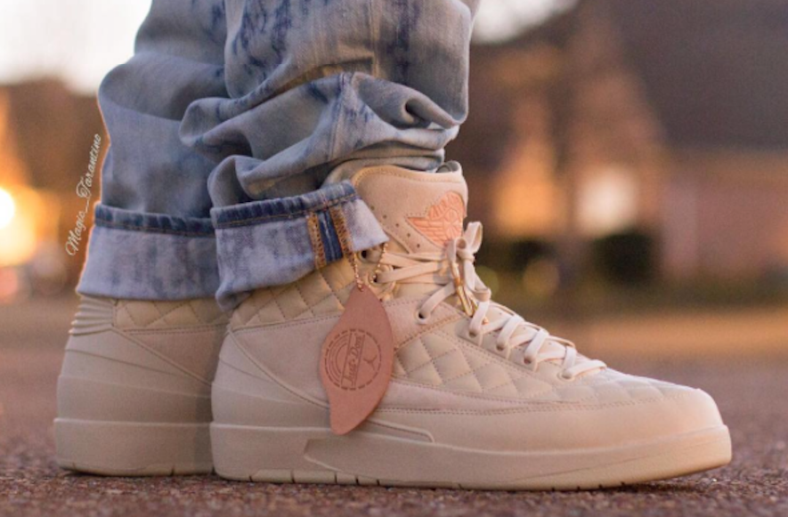 Giày Nike Just Don x Air Jordan 2 Retro 'Beach' 834825-250 - Ảnh 5