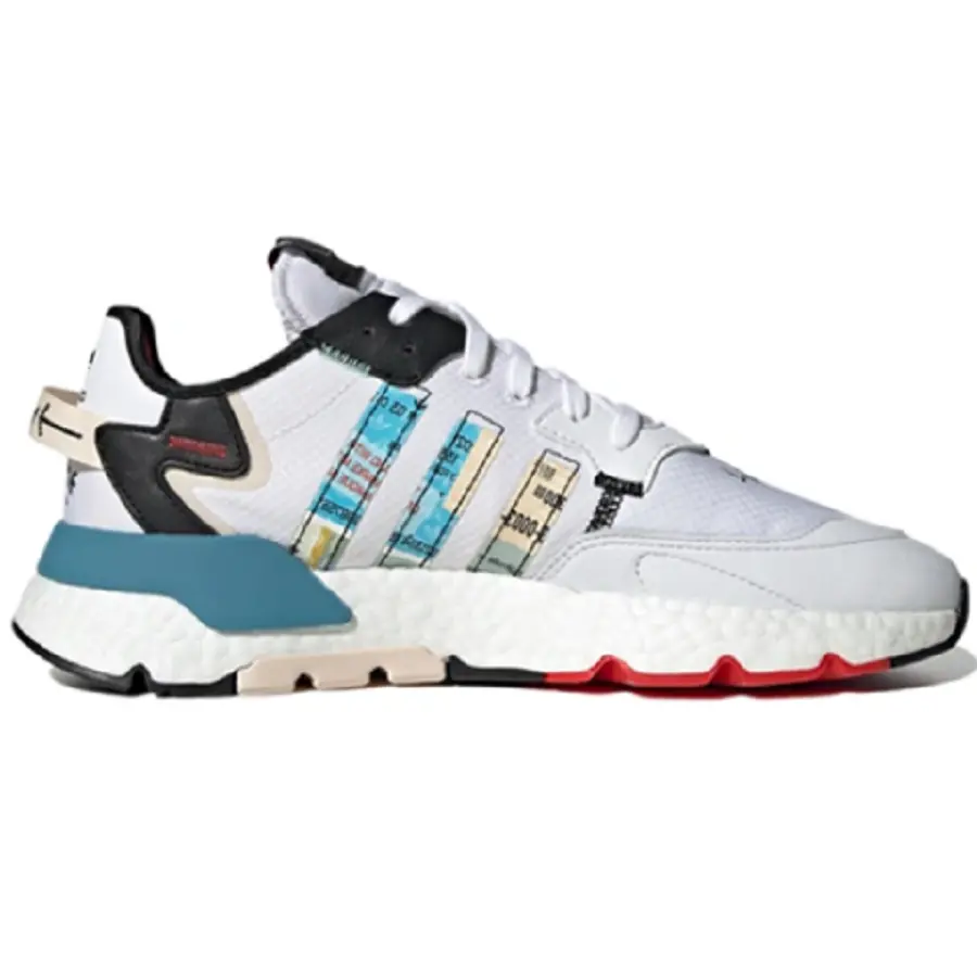 Giày Adidas Nite Jogger 'White' GW4229