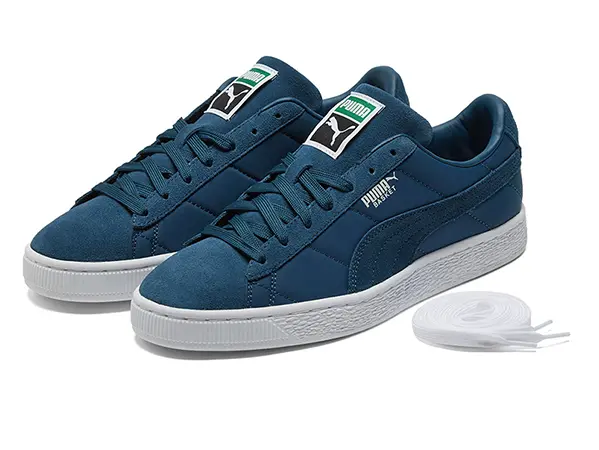 Giày Puma Basket Indigo 'Navy Blue' 384193-01 - Ảnh 3