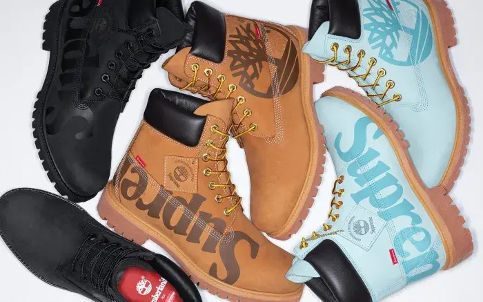 Alternative view of Giày Timberland Supreme x 6 Inch Premium Waterproof Boot 'Big Logo Wheat'