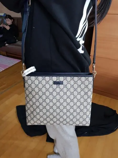 Túi Gucci GG Supreme Messenger Bag 388924 KGD6Z 4075 - Ảnh 5