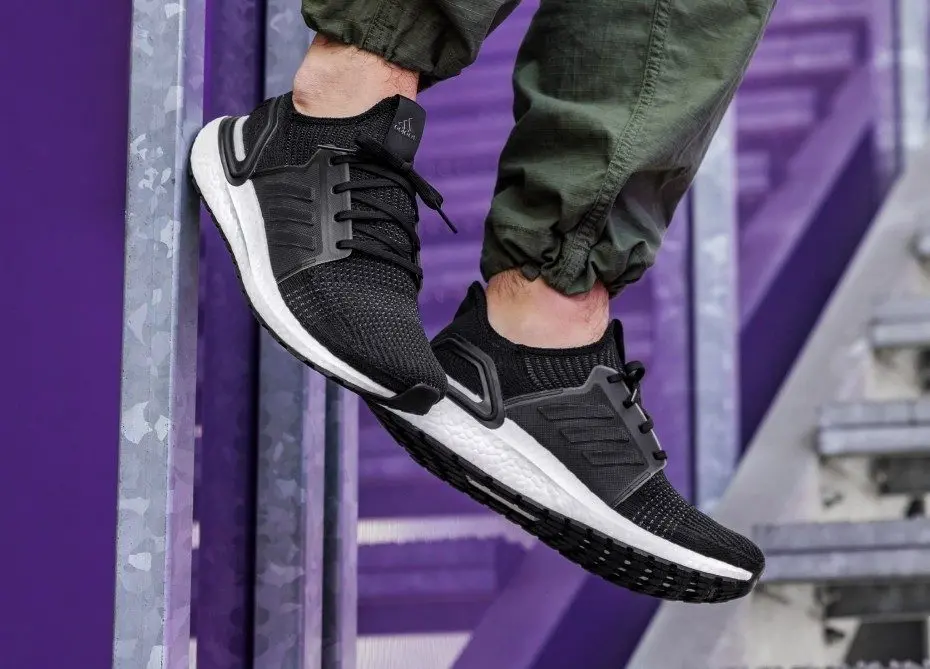 Giày Adidas Ultra Boost 2019 Core Black Grey Five G54009 - Ảnh 3