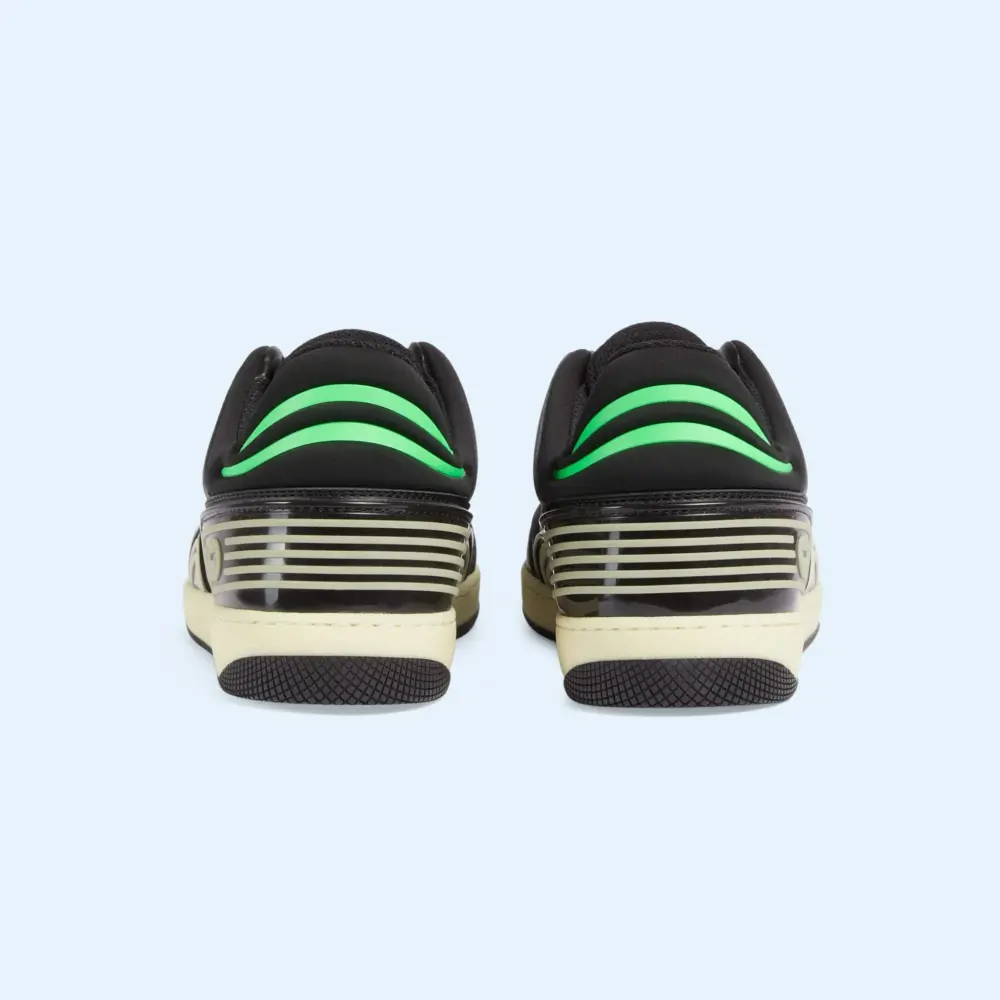 Giày Gucci Good Game Gucci Basket Sneaker 'Black Demetra' 722428-2SHJ0-1000 - Ảnh 6