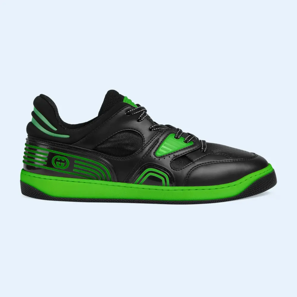 Giày Gucci Good Game Gucci Basket Sneaker 'Black Demetra' 722428-2SHJ0-1000 - Ảnh 5