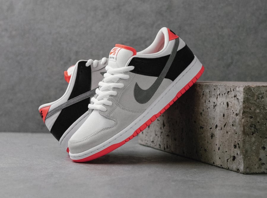 Giày Nike Dunk Low SB 'AM90 Infrared' CD2563-004 - Ảnh 5