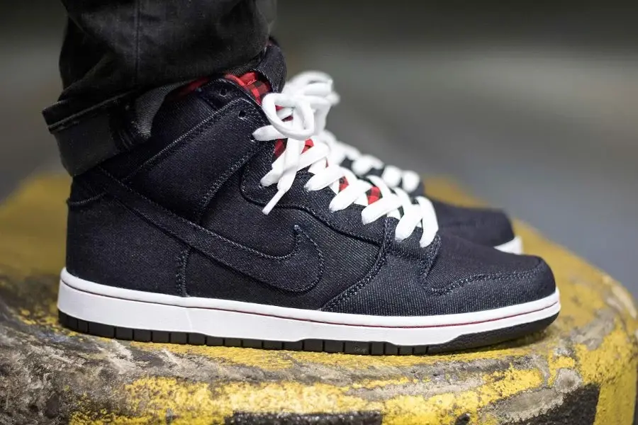Giày Nike SB Dunk High Skunk 305050-034 - Ảnh 4