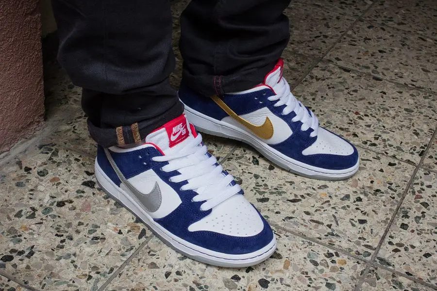 Giày Nike SB Dunk Low Pro 'Ishod Wair QS' 839685-416 - Ảnh 6