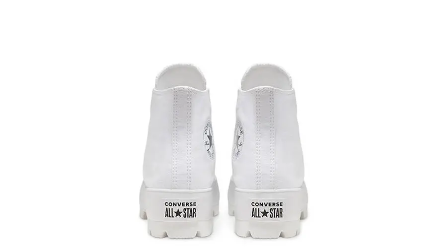 Giày Converse Wmns Chuck Taylor All Star High Lugged 'White' 565902C - Ảnh 5