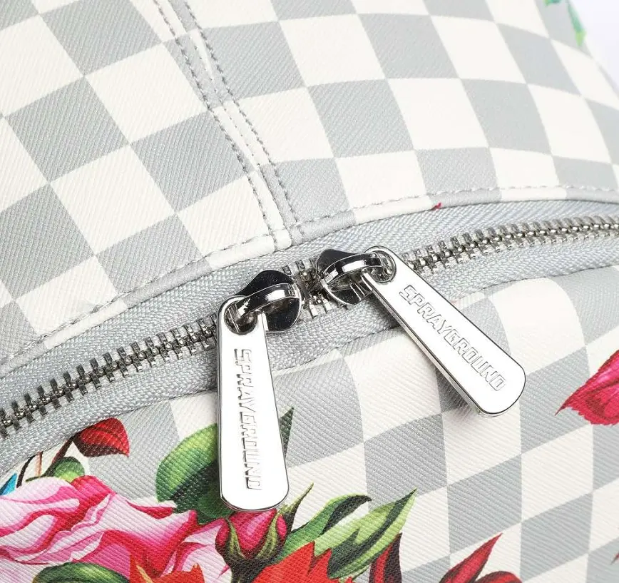 Balo Sprayground Jardin Du Palais 'White Grey' 910B4306NSZ - Ảnh 4
