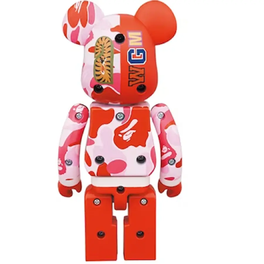 Mô Hình Bearbrick Bape Camo Shark Chogokin 200% - Ảnh 3