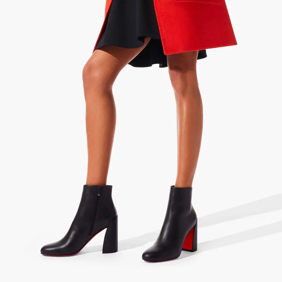 Giày Christian Louboutin Turela 85 mm 'Calf Black' 1200661BK01 - Ảnh 4