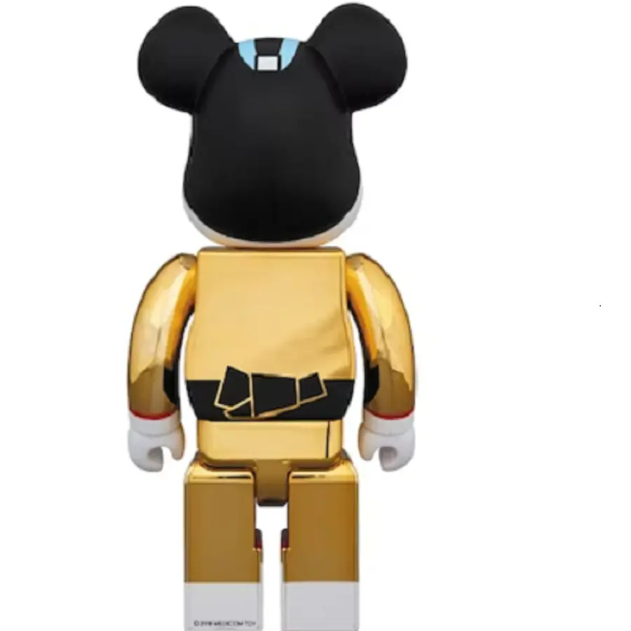 Alternative view of Mô Hình Bearbrick Kabuki 400% Gold