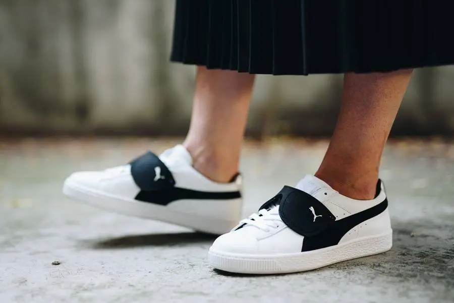 Giày Puma Karl Lagerfeld x Suede 'White' 366314-01 - Ảnh 3