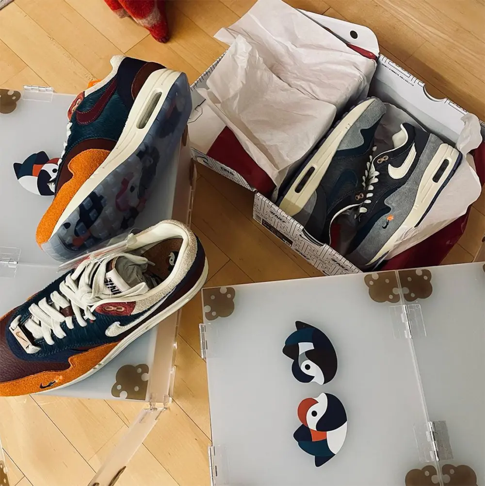 Giày Nike Air Max 1 'Kasina Won-Ang Grey' DQ8475-001 - Ảnh 3