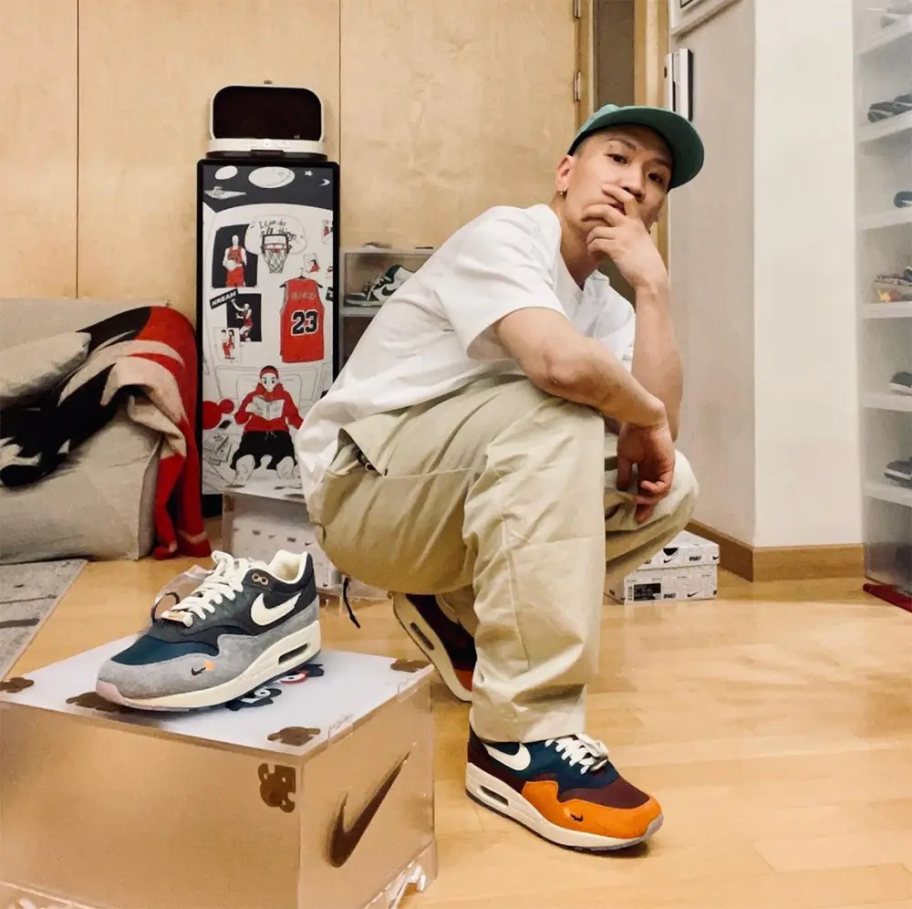Giày Nike Air Max 1 'Kasina Won-Ang Grey' DQ8475-001 - Ảnh 5
