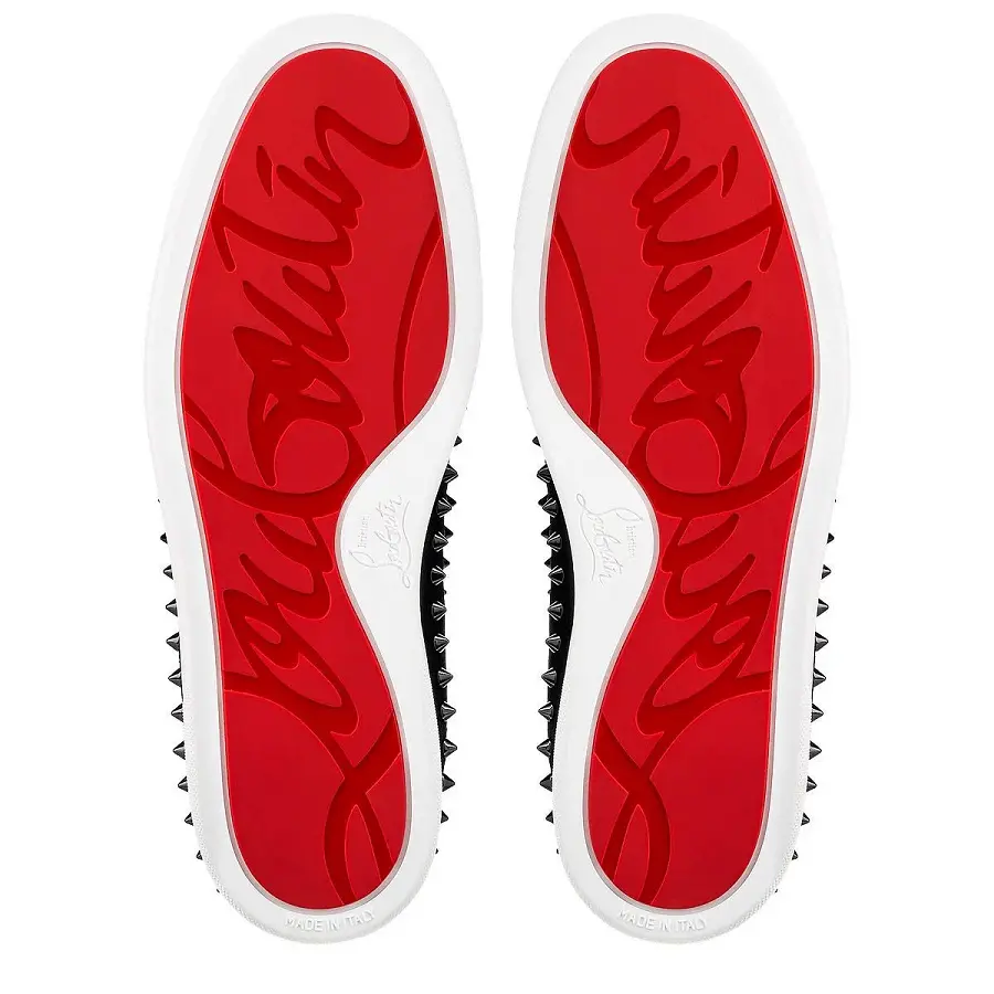 Giày Christian Louboutin Pik Boat 'Black' 1130280CM53 - Ảnh 6