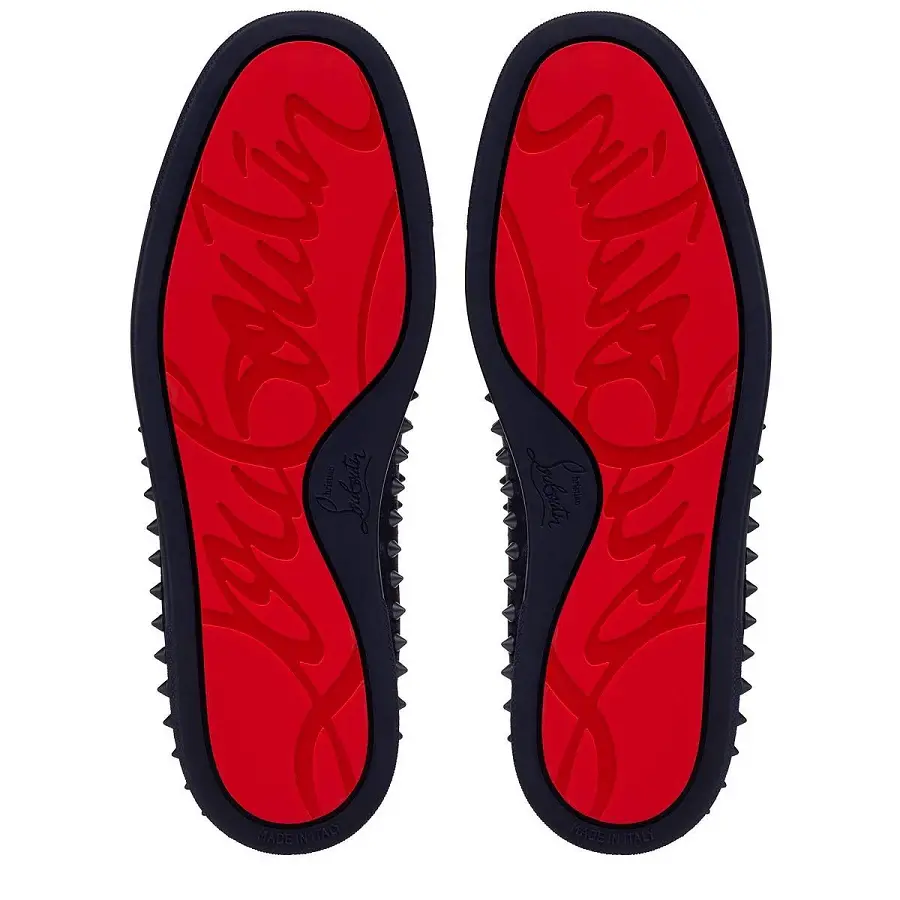 Giày Christian Louboutin Pik Boat 'Marine' 1130280U829 - Ảnh 5