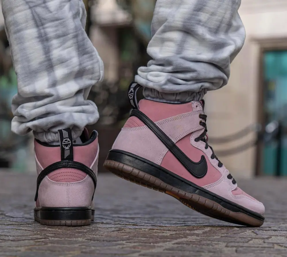 Giày KCDC x Nike SB Skateboard Dunk High DH7742-600 - Ảnh 3