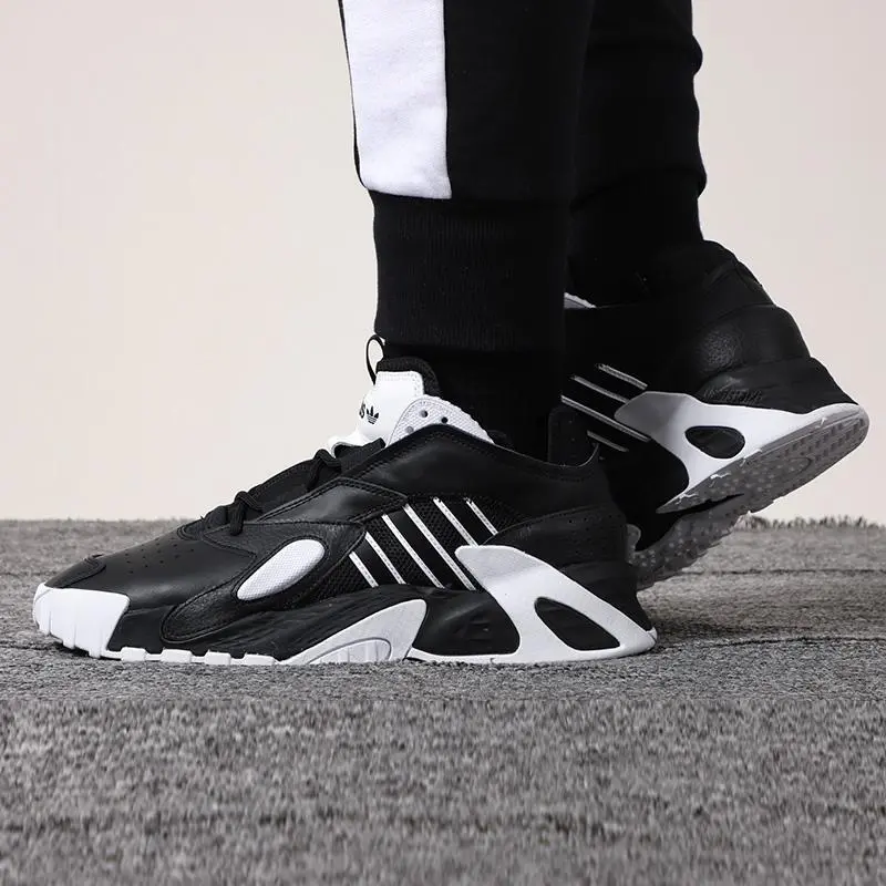 Alternative view of Giày Adidas Streetball Shoes 'Black White' FY7101
