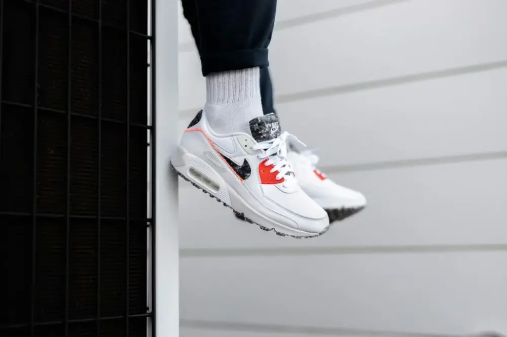 Giày Nike Air Max 90 M2Z2 'Recycled Wool Pack - White Photon Dust' DD0383-100 - Ảnh 4