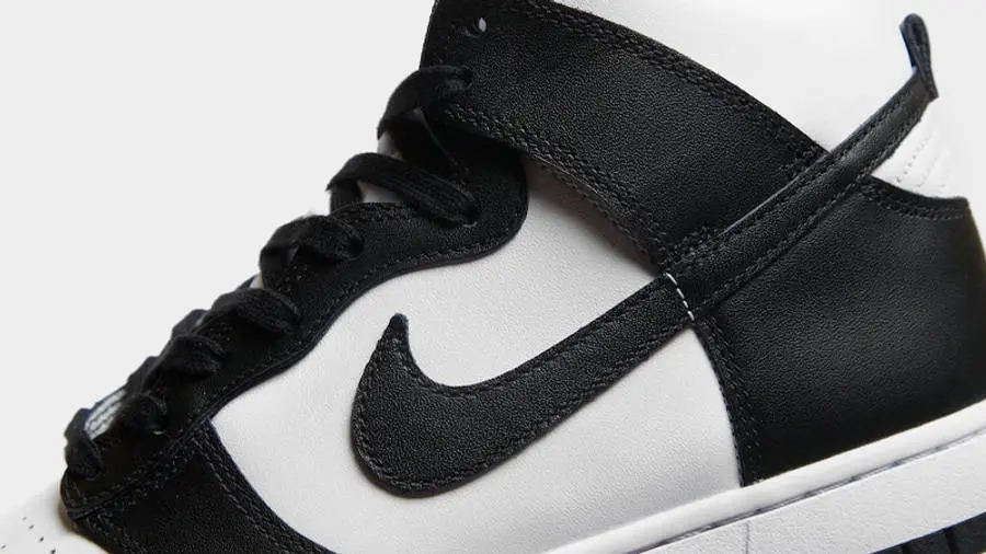 Giày Nike Dunk High Retro 'Black And White' DD1399-103 - Ảnh 6