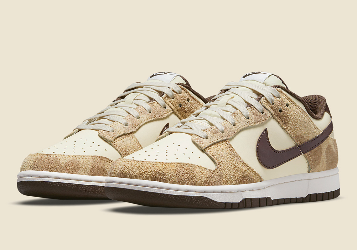 Giày Nike Dunk Low Premium 'Giraffe' DH7913-200 - Ảnh 5